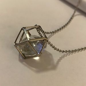 Tetradecahedron Pendant & necklace